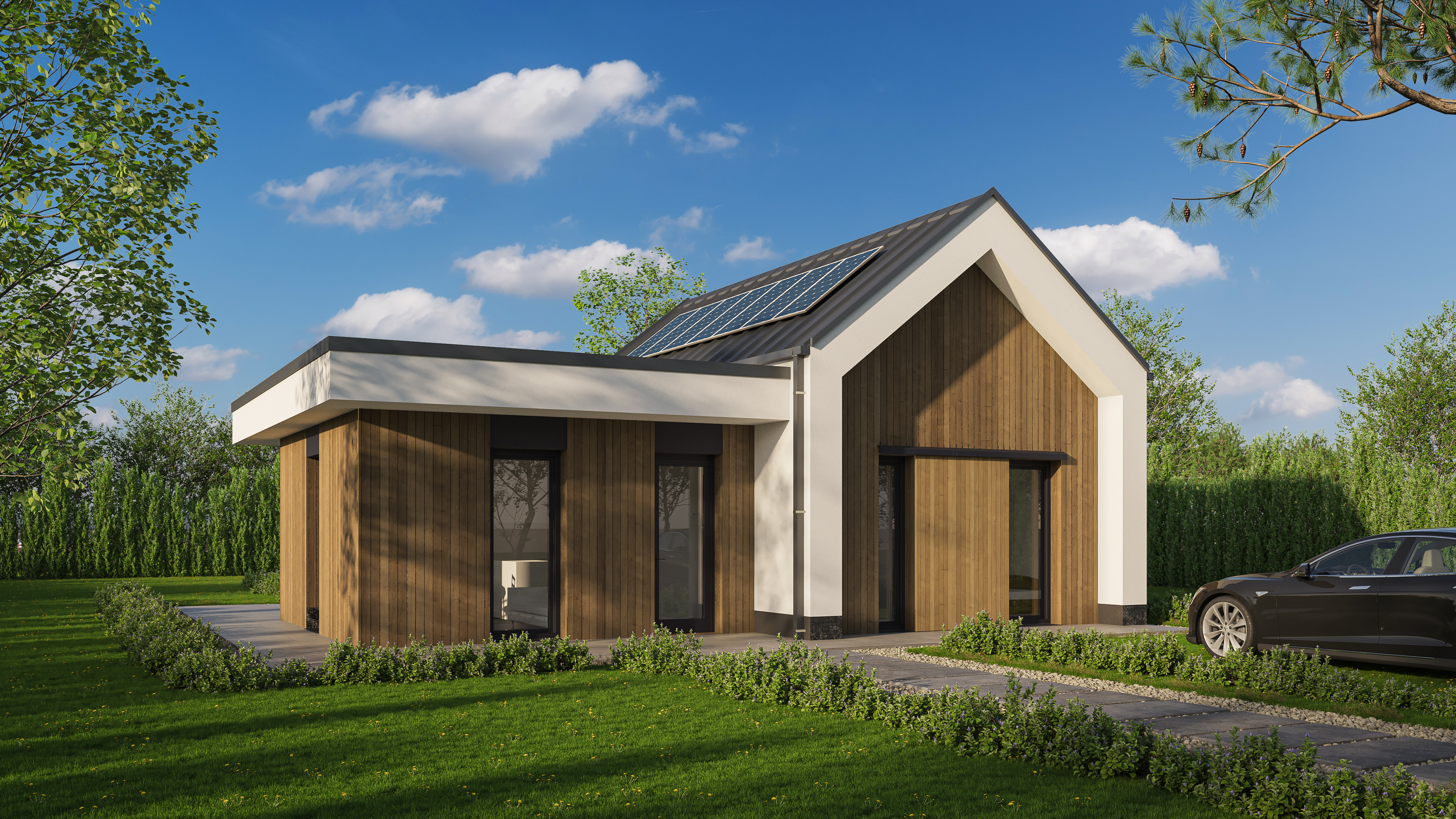 Kolor Garden cottage render